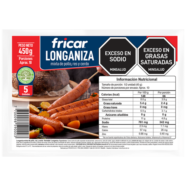 Longaniza Fricar