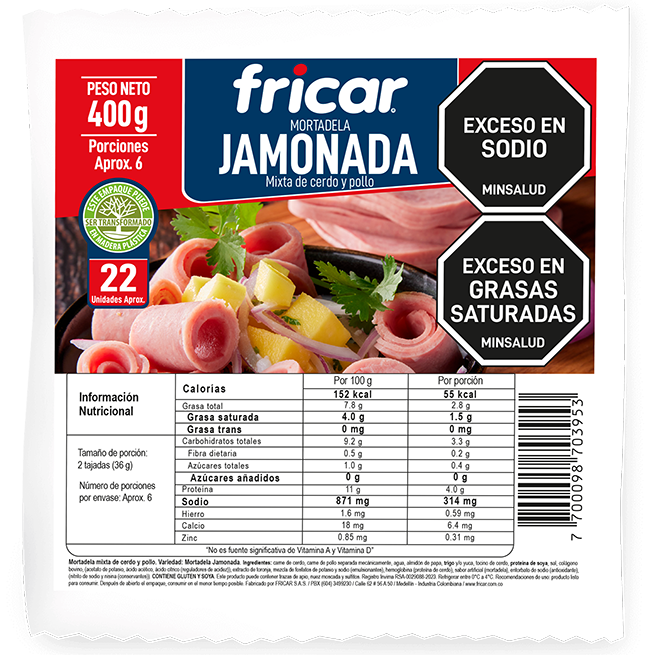 Mortadela Jamonada