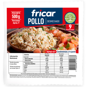 Carne desmechada pollo