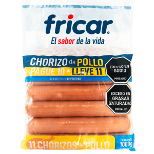 Chorizo de Pollo Congelado
